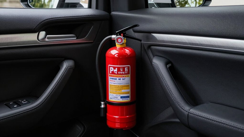 accessible fire extinguisher placement