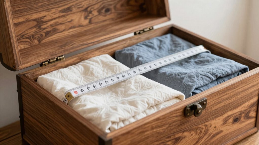 accurate measurements for storage