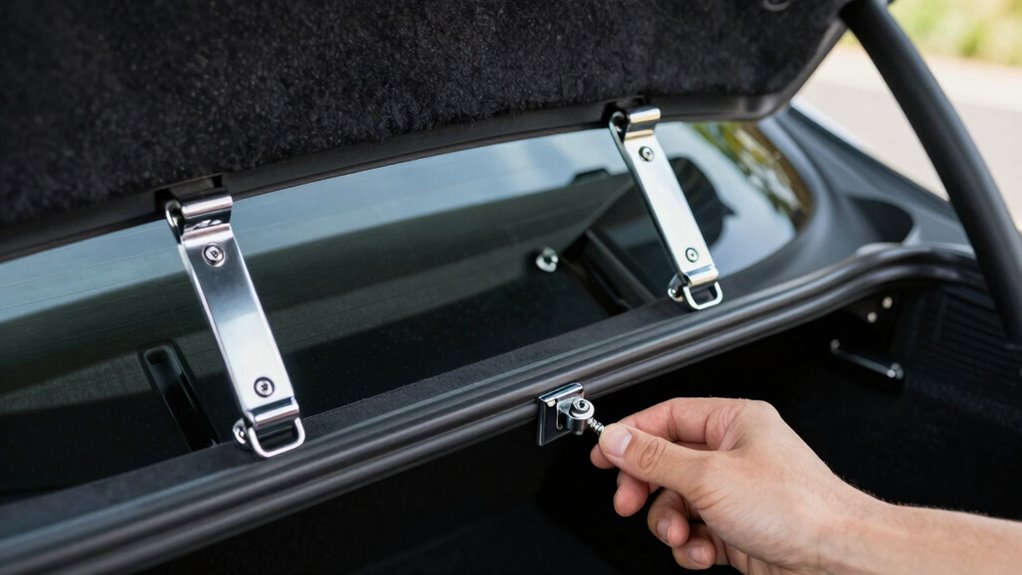 adjust tension for trunk support