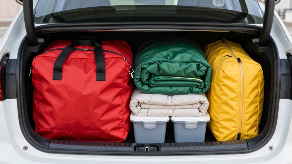 avoid bulky rear obstructions