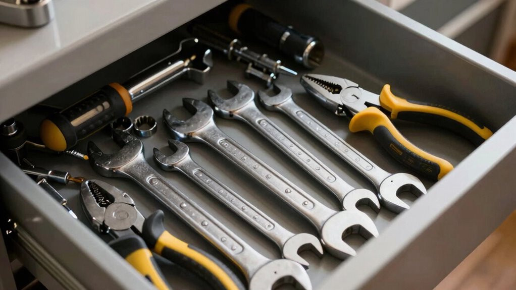avoid overfilling tool drawer
