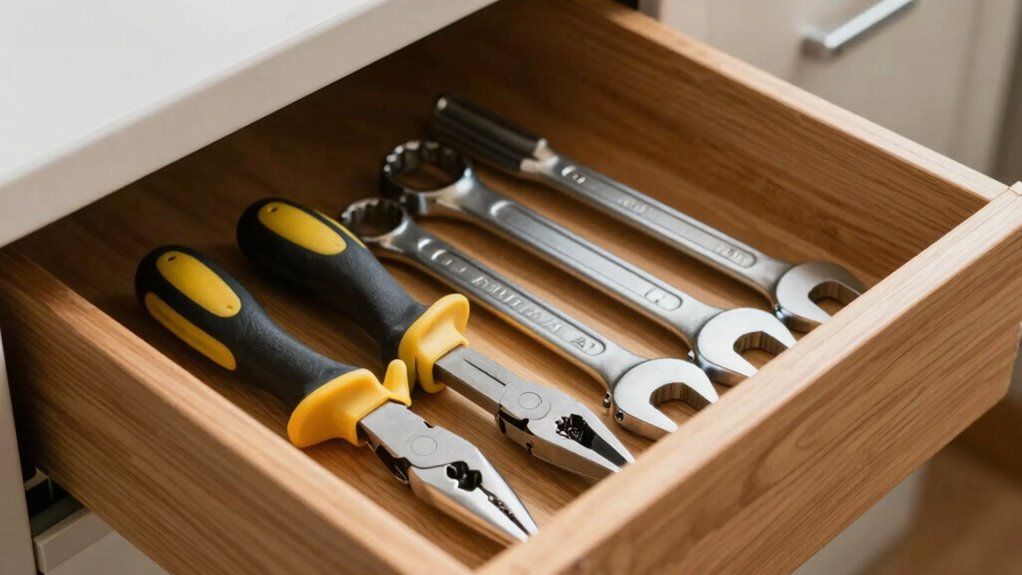 avoid overstuffed tool drawers
