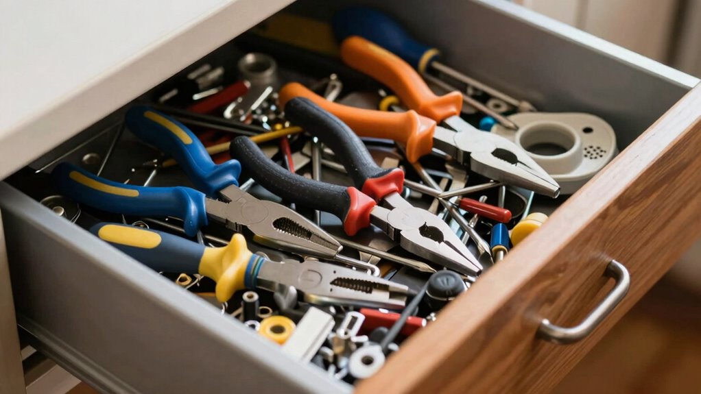 avoid overstuffing toolbox
