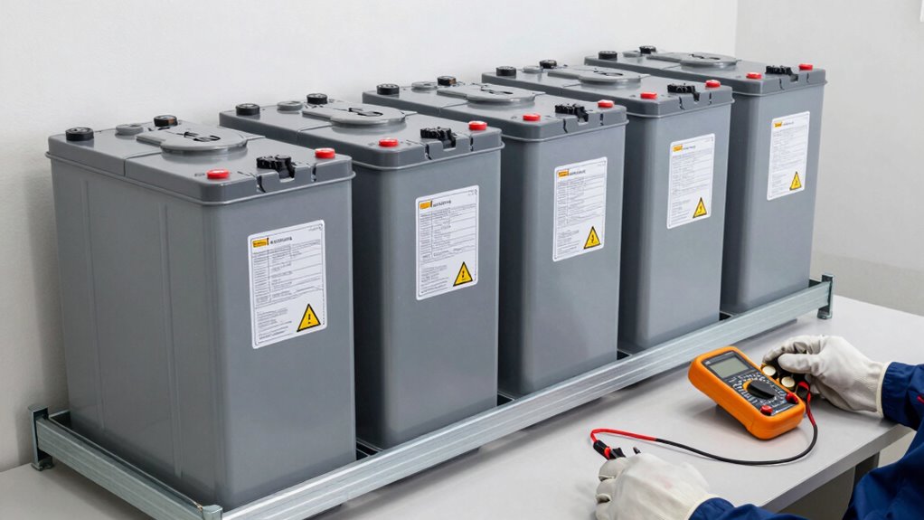 battery inspection and maintenance