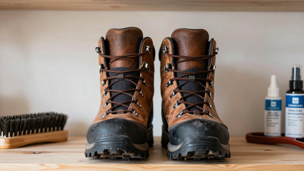 boots maintained and protected