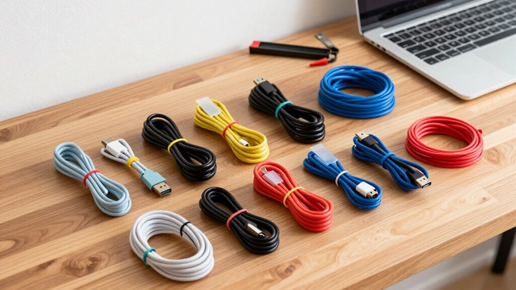 cable labeling and organization