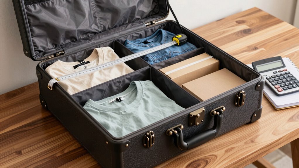 calculate trunk storage capacity