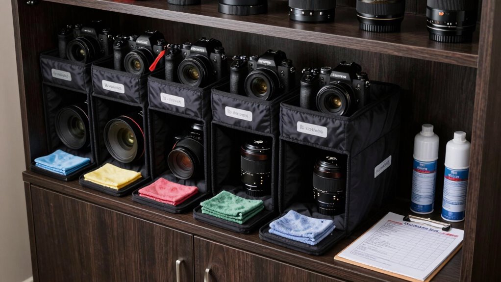 camera care and organization