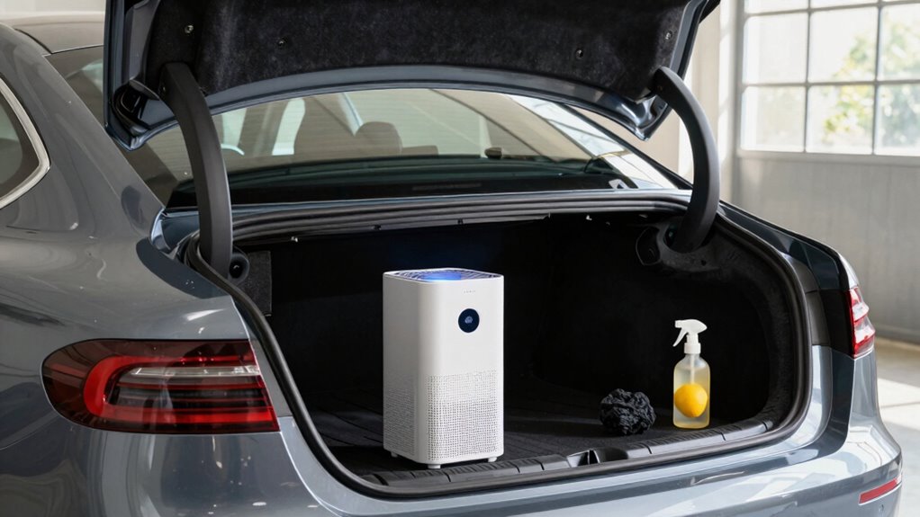 car trunk odor removal techniques