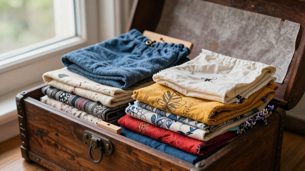 careful fabric storage tips
