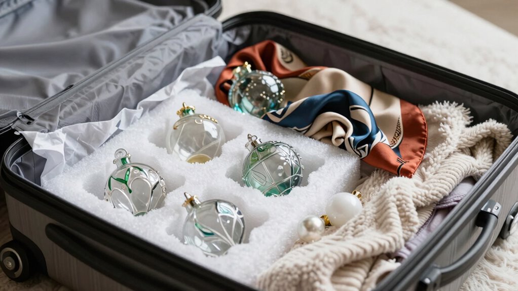 careful fragile souvenir packing