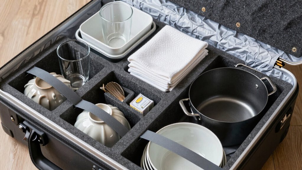 careful packing and handling