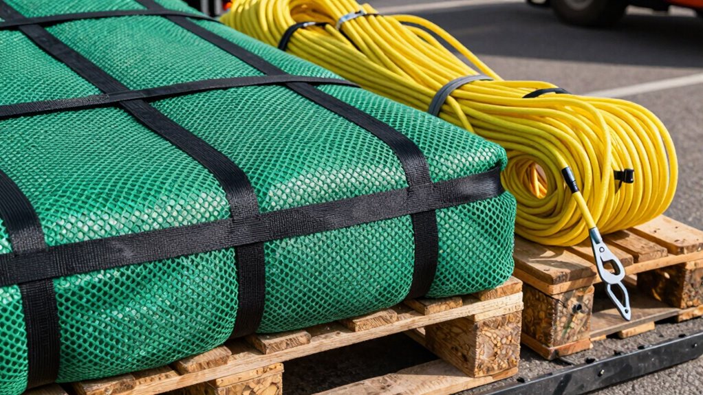 cargo nets straps bungees