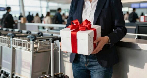 carry wrapped gifts securely