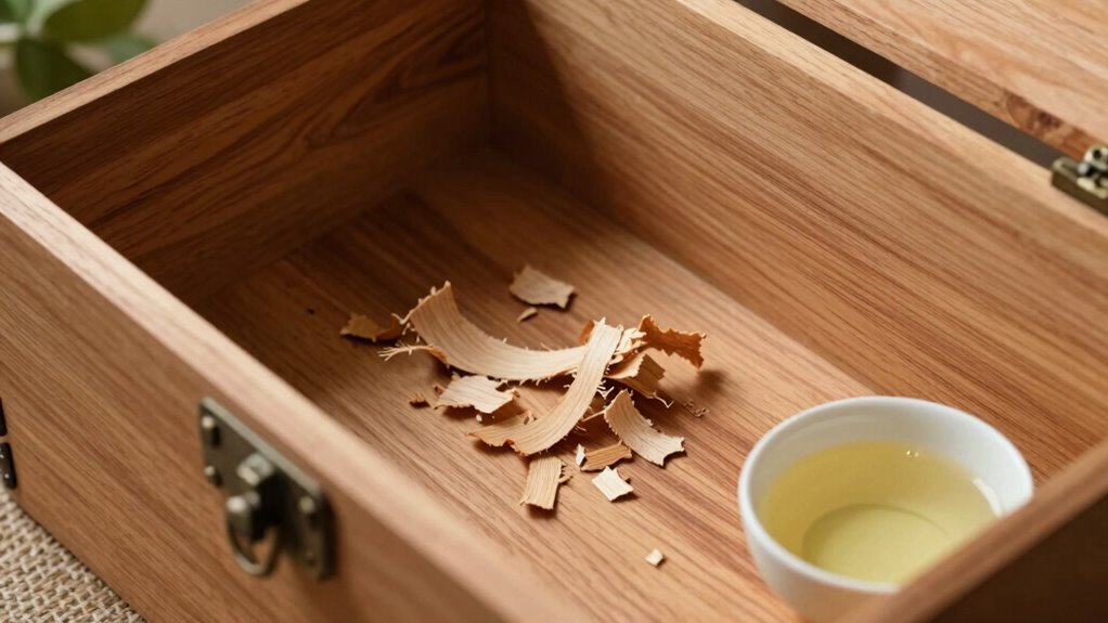 cedar scent fades naturally