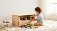 child friendly toy organization