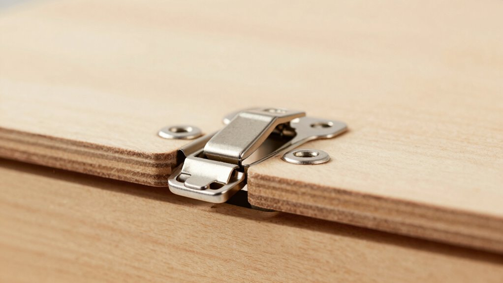 child safety hinge features