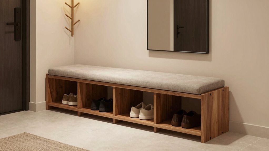 choose appropriate entryway storage