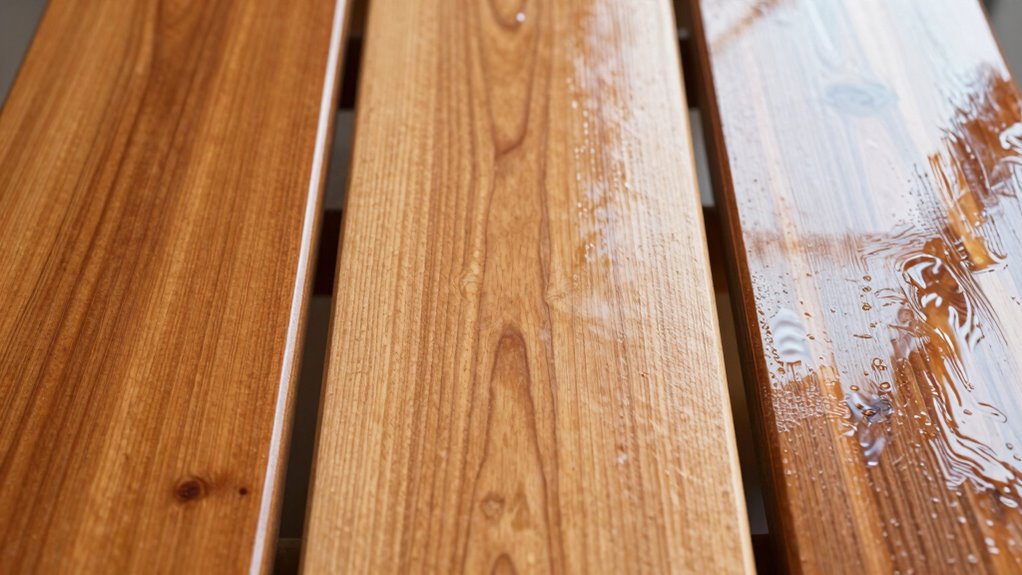 choose finish based on wood