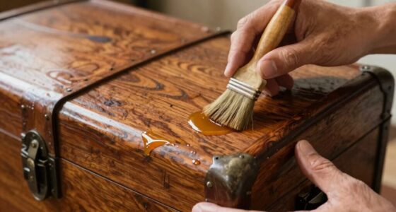 choose finish for trunks