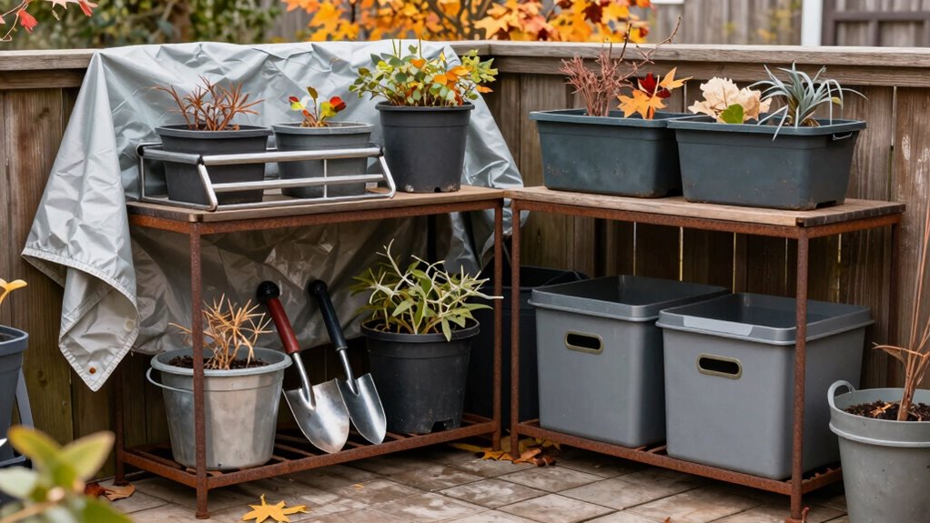 clean dry organize storage