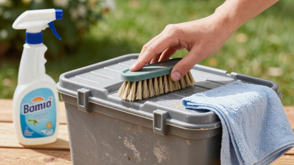 clean inspect organize regularly