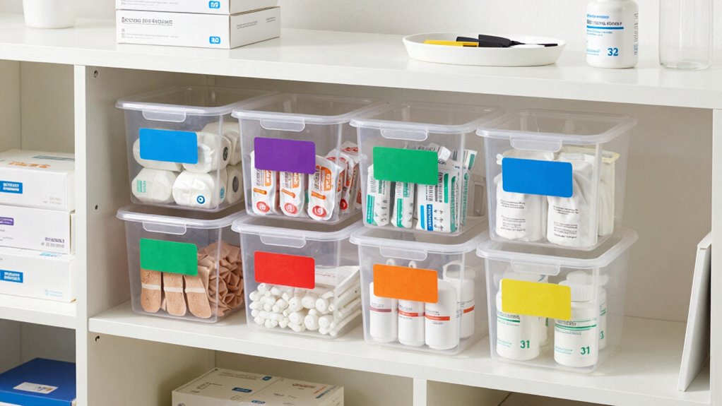 clear labels improve organization