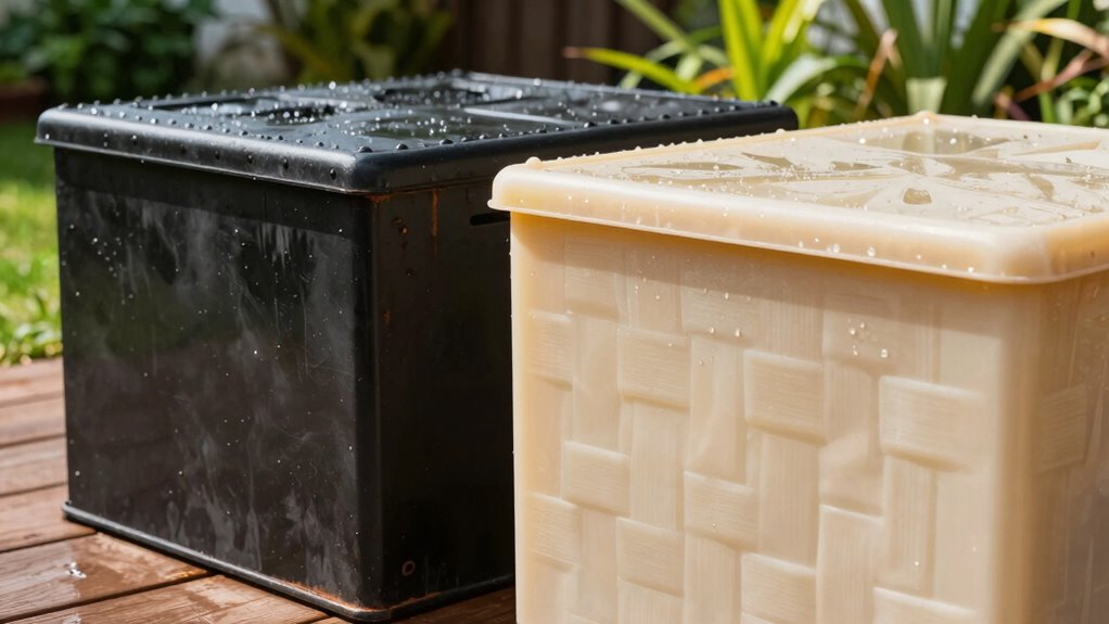 climate specific deck box maintenance