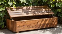 comfortable spacious patio storage