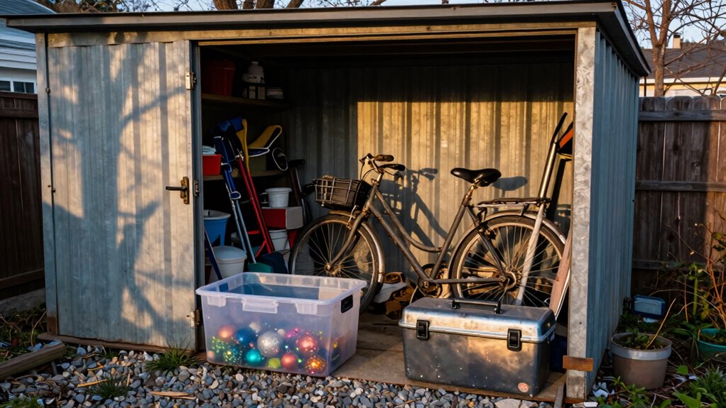 conceal valuables from view