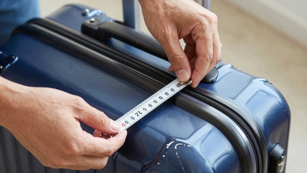consistent accurate suitcase measurement