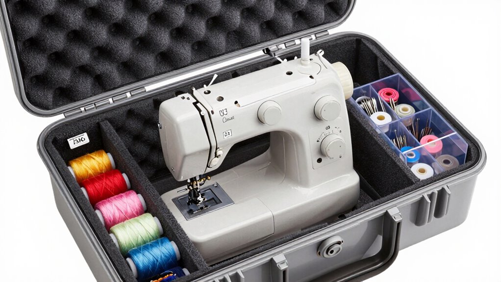 custom modular sewing compartments