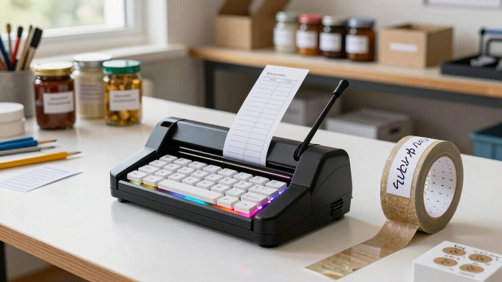 customizable labeling with tape