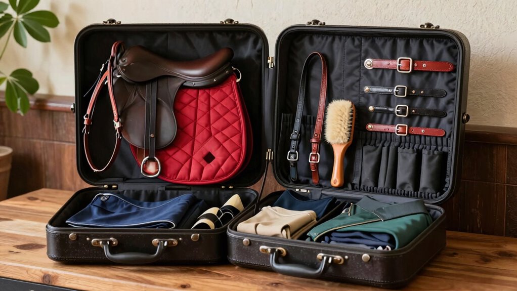 customizable riding gear organization