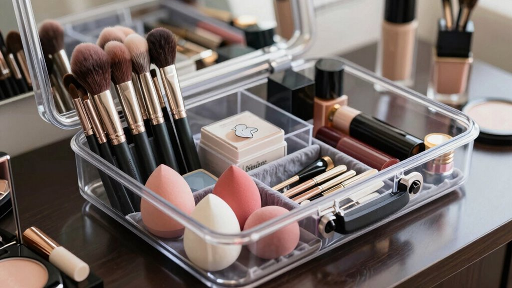 daily makeup organization routine