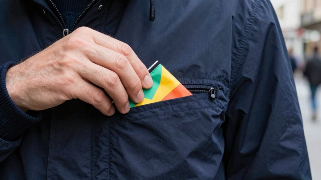 decoy pocket for distraction
