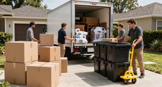 detailed moving schedule plan