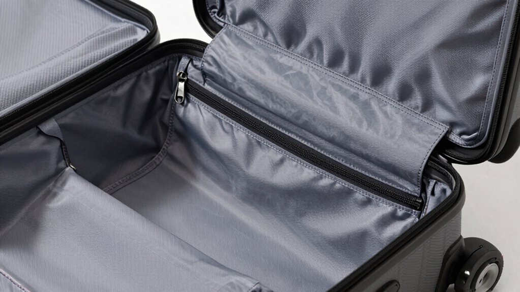 discreet camouflage luggage materials