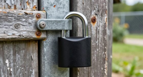 discreet outdoor storage security