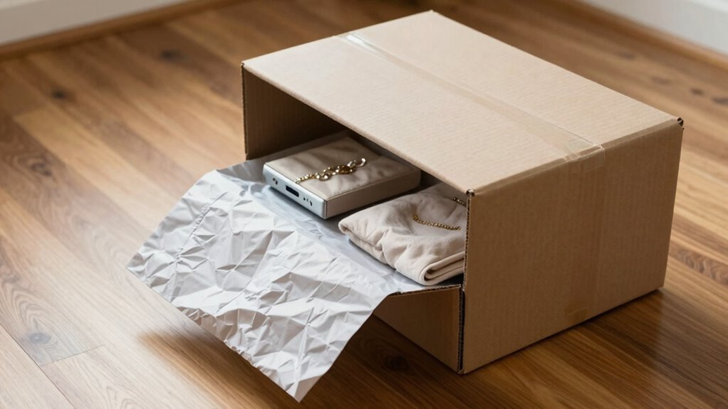 discreetly hide valuables during move