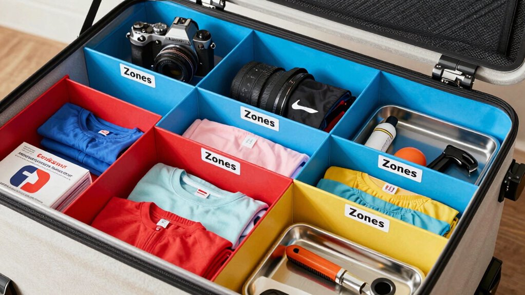 divide assign organize label