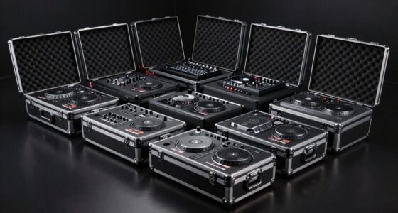 dj controller flight cases