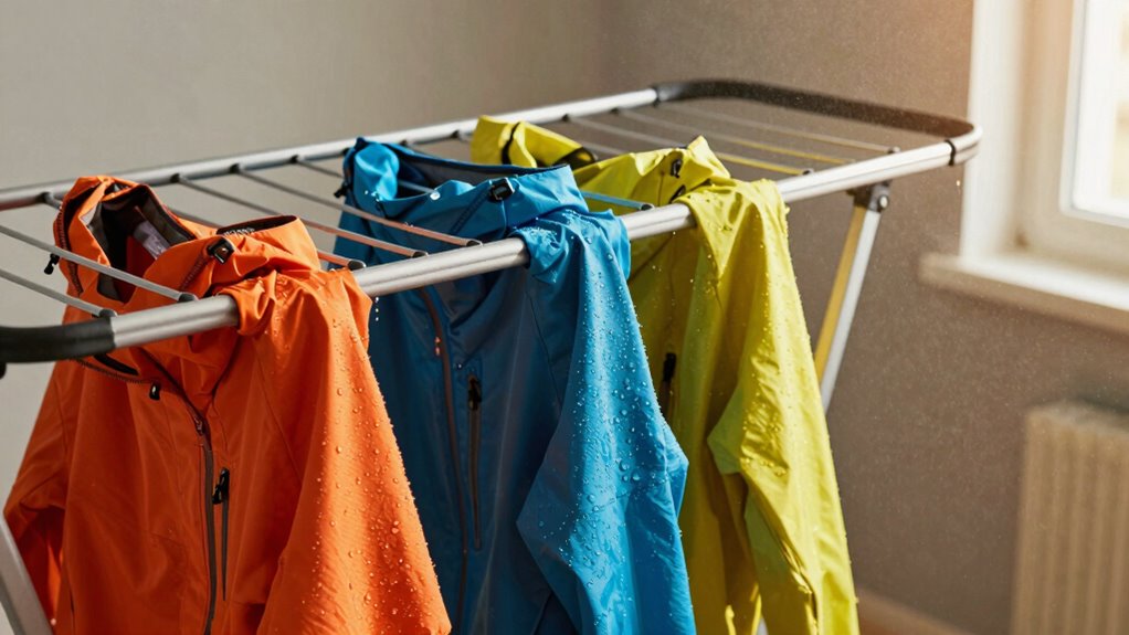 dry wet gear quickly