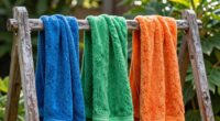 dry wet towel properly