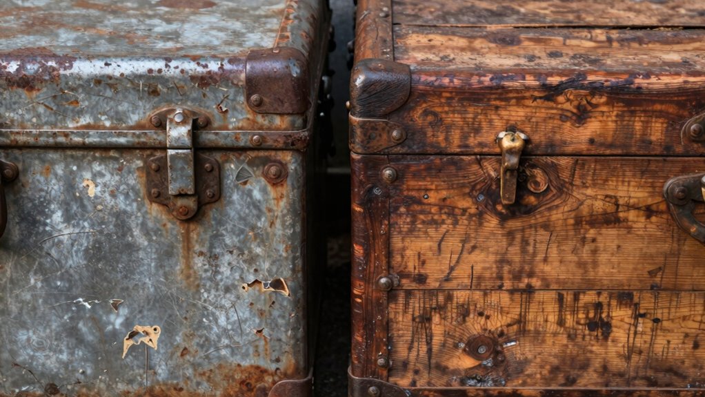 durability comparison metal vs wood