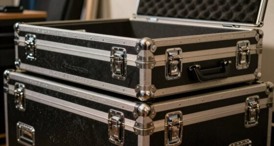 durable portable dj cases