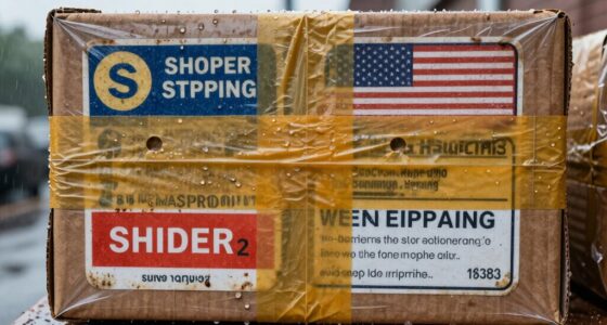 durable rainproof shipping labels