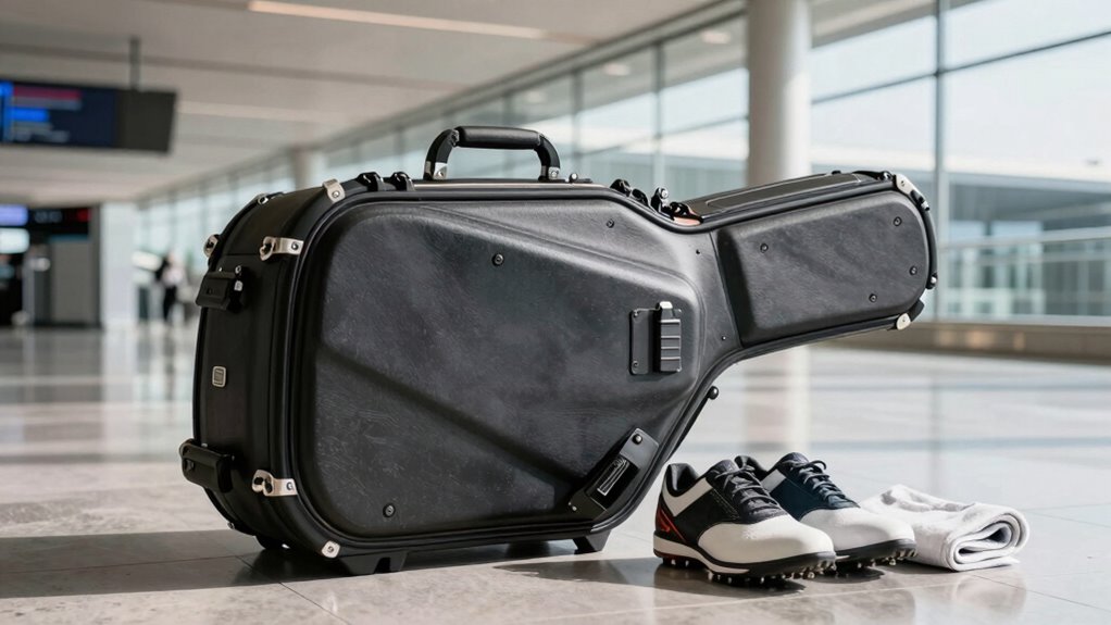 durable secure golf travel case