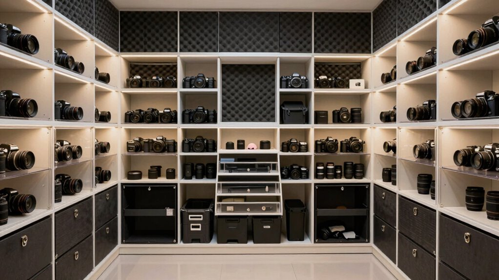 dust proof impact resistant storage