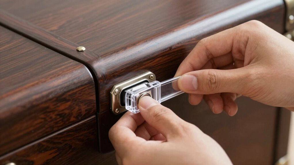 easy damage free trunk locks